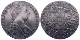 AUSTRIA. 1 Thaler. Maria Theresa. 
Reference:
Condition: Very Fine

Weight:28.01gr
Dimention:40.65mm
