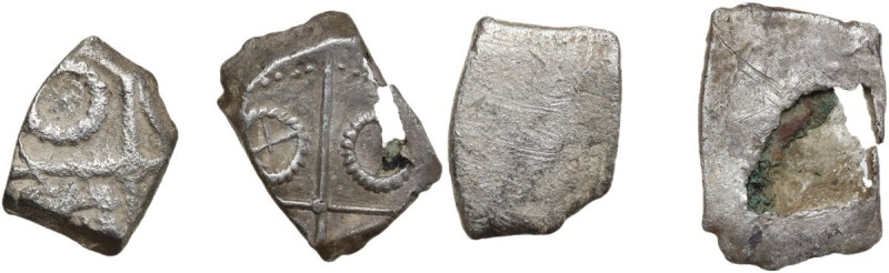 Celtic World. Lot of two (2) AR Pentobols. Southern Gaul, c. 2nd-early 1st centu...