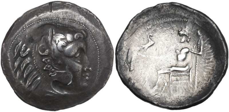 Celtic World. Celtic, Danubian Region. AR Tetradrachm. Imitations of Alexander I...