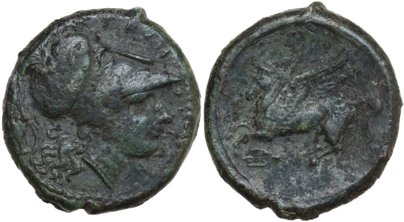 Sicily. Syracuse. Agathokles (317-289 BC). AE 24 mm, c. 317-310 BC. Obv. ΣΥΡΑΚΟΣ...