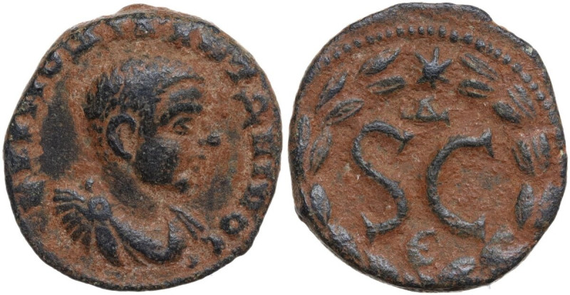 Elagabalus (218-222). AE 18mm, Syria, Seleucis and Pieria, Antioch ad Orontem mi...