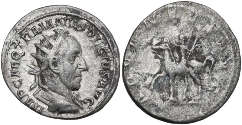 Trajan Decius (249-251). AR Antoninianus. Obv. IMP C M Q TRAIANVS DECIVS AVG. Bu...