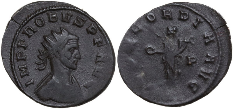 Probus (276-282). BI Antoninianus, Siscia mint. Obv. Bust of Probus right, radia...