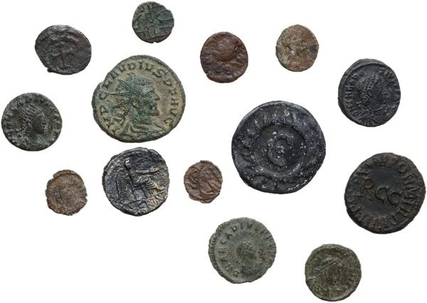 Miscellaneous from ancient world. From Roman Republic to Late Roman Empire. Mult...