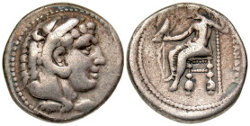 "Cyprus, Salamis. Nikokreon. Ca. 331-310 B.C. AR tetradrachm (27.1 mm, 16.64 g, 12 h). In the name and types of Alexander III. Salamis mint, Struck ca...
