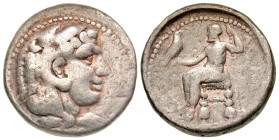 "Cyprus, Salamis. Nikokreon. Ca. 331-310 B.C. AR tetradrachm (27.4 mm, 16.95 g, 1 h). In the name and types of Alexander III. Salamis mint, Struck ca....