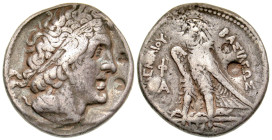 "Ptolemaic Kingdom. Ptolemy I Soter. As King, 305-282 B.C. AR tetradrachm (28.3 mm, 14.03 g, 12 h). Uncertain mint, perhaps on Cyprus, Struck before l...