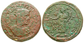 "Cilicia, Tarsus. Gordian III. A.D. 238-244. AE medallion (39.5 mm, 31.00 g, 6 h). ΑΥΤ Κ Μ ΑΝΤ ΓΟΡΔΙΑΝΟC CЄΒ, radiate and cuirassed bust of Gordian II...
