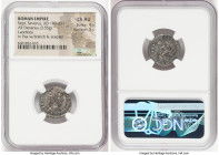 Septimius Severus (AD 193-211). AR denarius (18mm, 3.55 gm, 5h). NGC Choice AU 4/5 - 5/5. Laodicea, AD 196-197. L SEPT SEV PERT AVG IMP VIII, laureate...