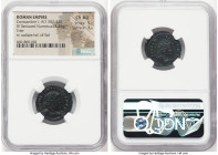 Constantine I the Great, as Augustus (AD 307-337). BI follis or reduced nummus (21mm, 3.45 gm, 7h). NGC Choice AU 5/5 - 3/5. Trier, ca. AD 310-313. CO...