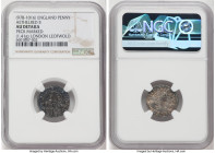 Kings of All England. Aethelred II (978-1016) Penny ND (c. 1003-1009) AU Details (Peck Marked) NGC, London mint, Leofwold as moneyer, S-1152. 1.41gm. ...