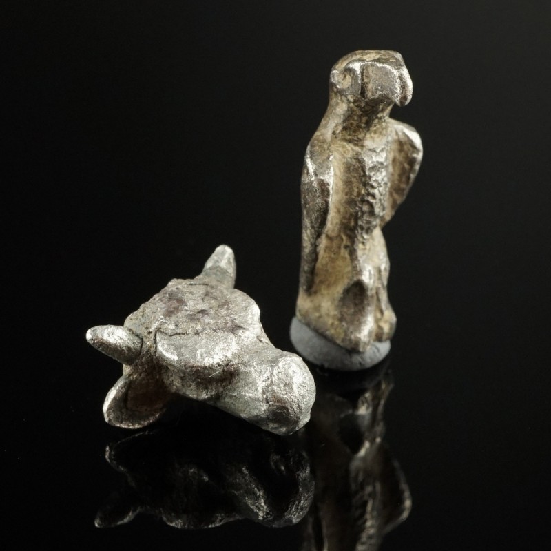 Roman Silver Animals
1st-3rd century CE
Bronze, Silver, 12-19 mm
Massive cast...