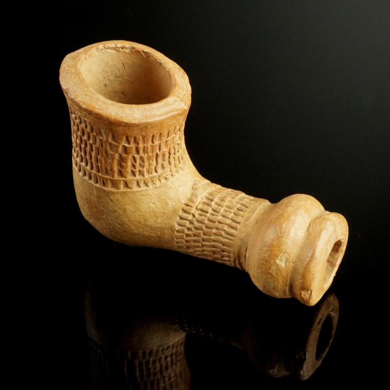 Smoking Pipe
19th-20th century CE
Clay, 48 mm
Intact.
Very fine condition.
...