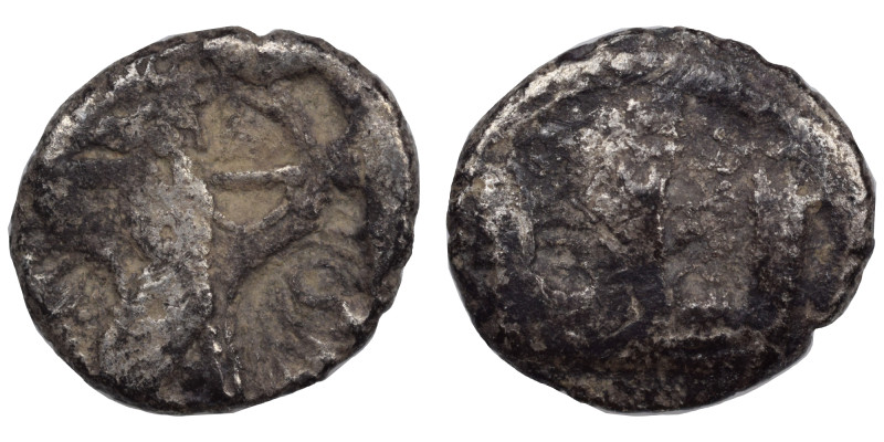 PHOENICIA. Sidon. Time of Ba'alšillem I-Ba'ana, circa 425-401 BC. 1/16 Shekel (s...