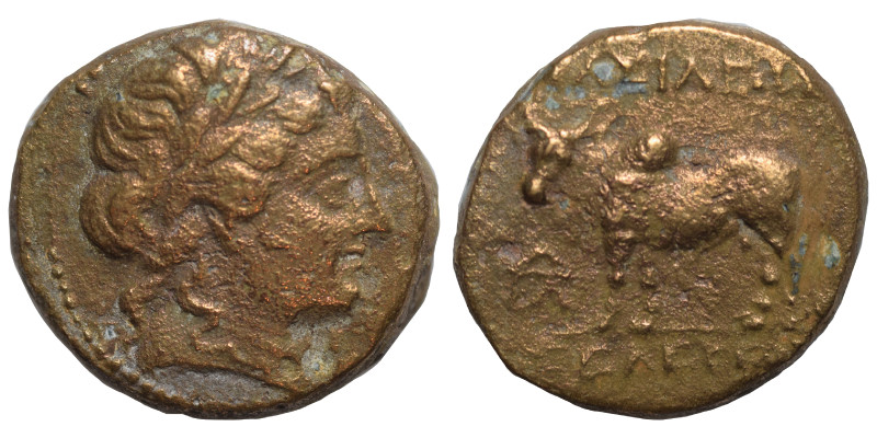 SELEUKID KINGS of SYRIA. Seleukos II Kallinikos, 246-226 BC. Ae (bronze, 4.19 g,...