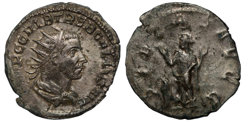 Trebonianus Gallus, 252-253. Antoninianus (silver, 2.37 g, 22 mm), Mediolanum. [...