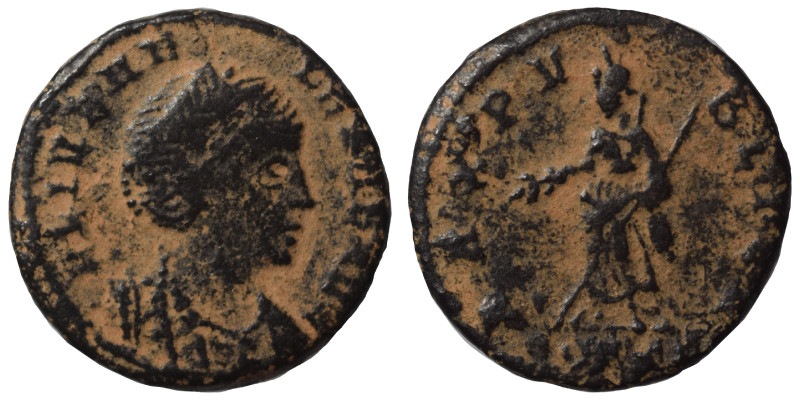 Helena, Augusta, 324-328/30. Follis (bronze, 1.47 g, 15 mm), Constantinople. FL ...