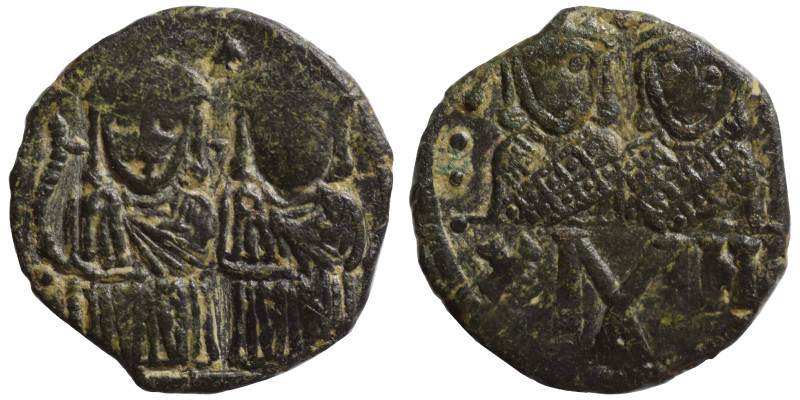 Leo IV the Khazar, with Constantine VI, Leo III and Constantine V, 775-780. Foll...