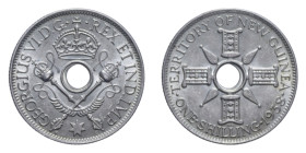 NUOVA GUINEA GIORGIO VI 1 SHILLING 1938 AG. 5,35 GR. SPL-FDC