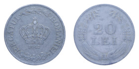 ROMANIA 20 LEI 1942 NC ZA. 5,93 GR. BB+