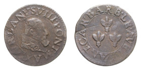 AVIGNONE URBANO VIII (1623-1644) DOPPIO TORNESE CU. 2,56 GR. qBB