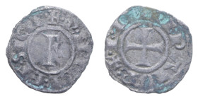 BRINDISI FEDERICO II (1197-1250) DENARO MI. 0,76 GR. qBB