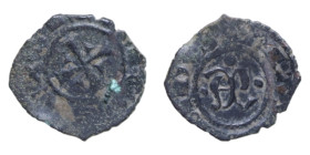 BRINDISI MANFREDI (1258-1266) DENARO MI. 0,64 GR. qBB