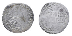 FERRARA PAOLO V (1605-1621) MEZZO GROSSO AG. 0,62 GR. qBB
