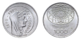 1000 LIRE 1970 ROMA CAPITALE AG. 14,64 GR. FDC