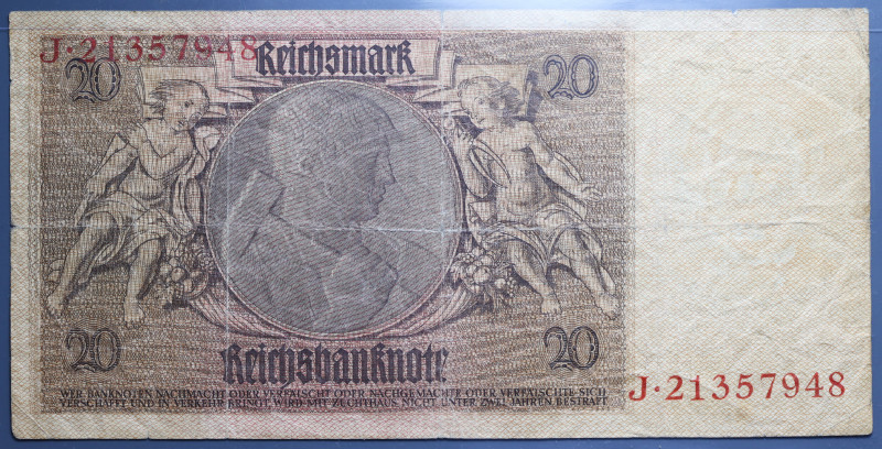 GERMANIA 20 MARK 1929 MB-BB