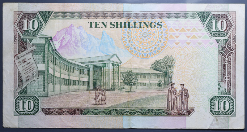 KENYA 10 SHILLINGS 1990 BB