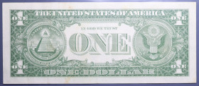 USA 1 DOLLAR 1957 WASHINGTON BB+