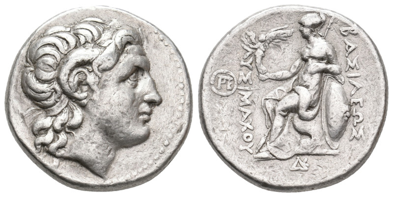 KINGS OF THRACE (Macedonian). Lysimachos (305-281 BC). AR Tetradrachm. Sardes.
...
