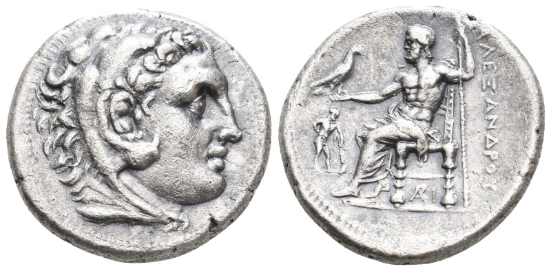 KINGS OF MACEDON. Alexander III 'the Great' (336-323 BC). AR Tetradrachm. Korint...