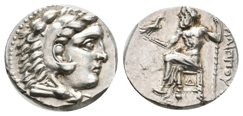 KINGS OF MACEDON. Philip III Arrhidaios (323-317 BC). AR Drachm. Side.
Obv: Hea...