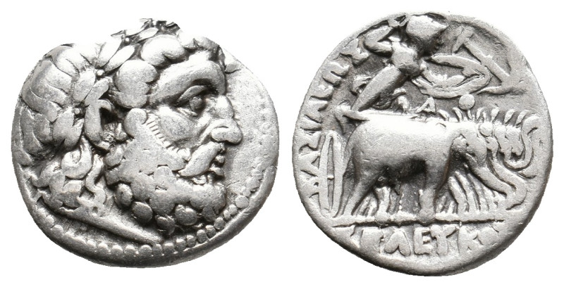 SELEUKID KINGDOM. Seleukos I Nikator (312-281 BC). AR Drachm. Seleukeia on the T...