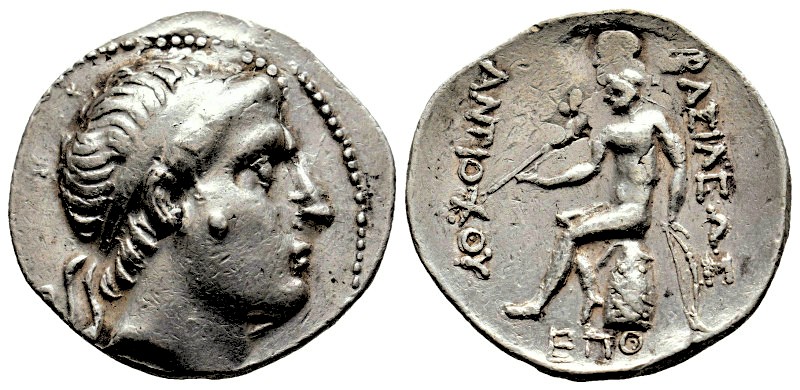 SELEUKID KINGDOM. Antiochos Hierax (Circa 242-227 BC.) AR Tetradrachm. Uncertain...