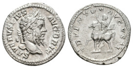 SEPTIMIUS SEVERUS, 193-211 AD. AR, Denarius. Rome.
Obv: SEVERVS PIVS AVG BRIT.
Laureate head of Septimius Severus, right.
Rev. ADVENTVS AVGVSTI.
S...