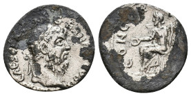 PESCENNIUS NIGER, 193-194 AD. AR, Denarius. Rome.
Obv: IMP CAES C PESC NIGER IVST COS II.
Laureate head of Pescennius Niger, right.
Rev: CONCOR[DIA...
