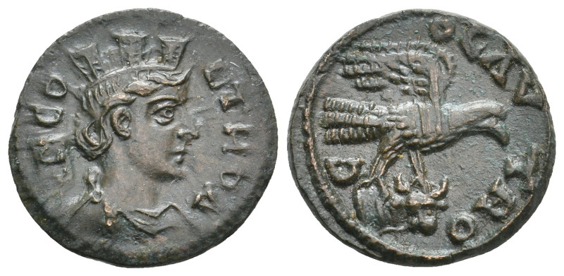 TROAS, Alexandria. Pseudo-autonomous. Time of Gallienus, 260-268 AD. AE, As.
Ob...