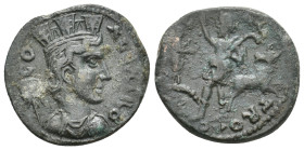 Very Rare Reverse!

TROAS, Alexandria. Pseudo-autonomous, Time of Trebonianus Gallus (251-253 AD). AE.
Obv: CO ALEX TRO.
Draped bust of Tyche, rig...