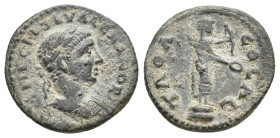 TROAS, Alexandria. Severus Alexander, 222-235 AD. AE.
Obv: IMP C M SEV ALEXANDE.
Laureate and draped bust of Severus Alexander, right.
Rev: COL AL ...