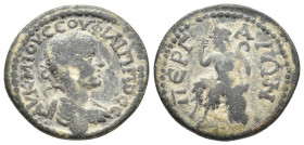 PAMPHYLIA, Perge. Philip I the Arab, 244-249 AD. AE.
Obv: ΑΥ Κ Μ ΙΟΥ ϹƐΟΥ ΦΙΛΙΠΠΟϹ Ϲ. Laureate, draped and cuirassed bust of Philip II, right.
Rev: ...