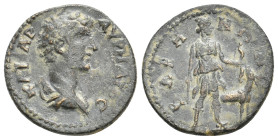 PISIDIA, Baris. Marcus Aurelius as Caesar, 139-161 AD. AE.
Obv: ΚΑΙСΑΡ ΑΥΡΗΛΙΟС.
Bareheaded and draped bust of Marcus Aurelius, right.
Rev: ΒΑΡΗΝΩΝ...
