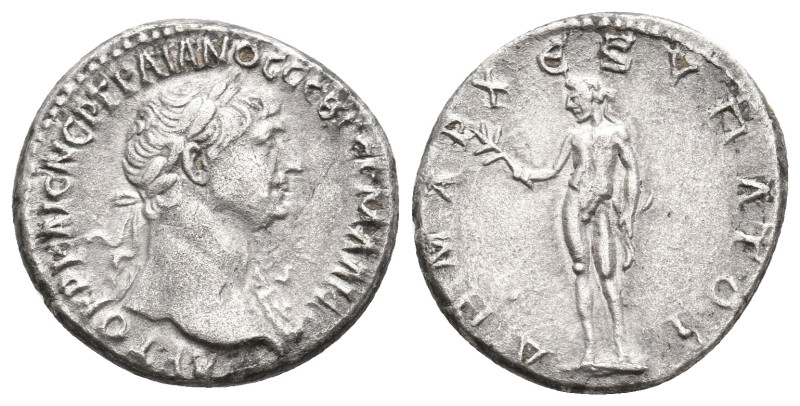 CAPPADOCIA, Caesarea. Trajan, 98-117 AD. AR, Didrachm.
Obv: ΑΥΤΟΚΡ ΚΑΙϹ ΝΕΡ ΤΡΑ...