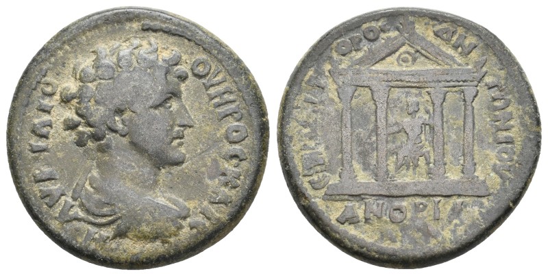 PHRYGIA, Amorium. Marcus Aurelius. As Caesar, AD 139-161. Æ
Obv. Μ ΑVΡΗΛΙΟ ΟVΗΡ...