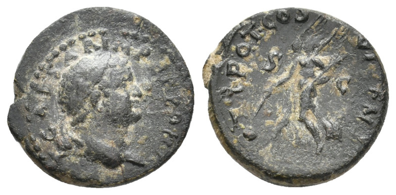 TITUS as Caesar, 69-79 AD. AE. Uncertain eastern mint, possibly Ephesus. Judaea ...