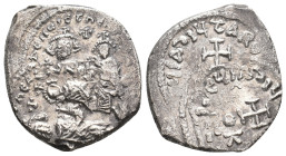 HERACLIUS, with HERACLIUS CONSTANTINE, 610-641 AD. AR, Hexagram. Constantinople.
Obv: [dd NN hERACLIUS ET hERA CONST].
Herakleios with short beard a...