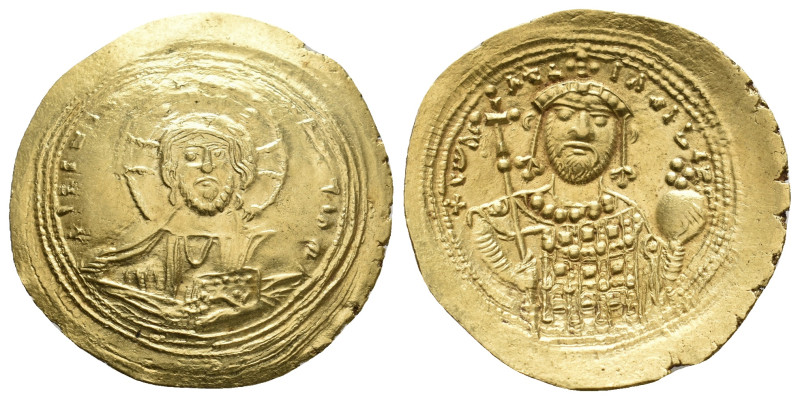 CONSTANTINE IX MONOMACHUS, 1042-1055 AD. AV, Histamenon Nomisma. Constantinople....