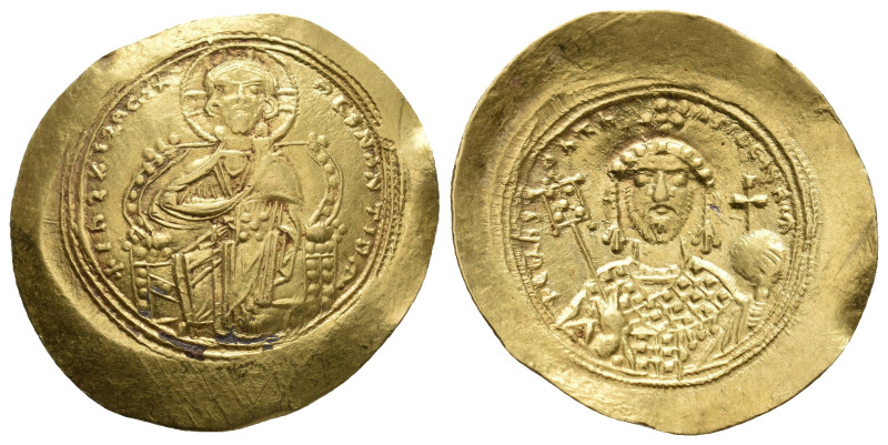 CONSTANTINE IX MONOMACHUS, 1042-1055 AD. AV, Histamenon Nomisma. Constantinople....